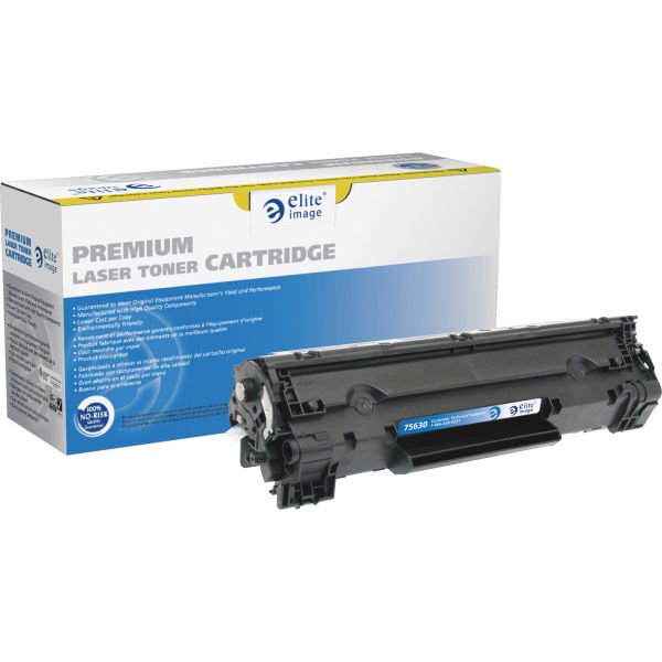 ELI75630 Elite Image Remanufactured CE2785A Black Toner Cartridge