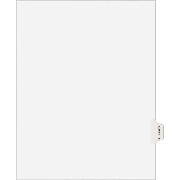 AVE82338 Avery Individual Side-Tab Legal Index Dividers