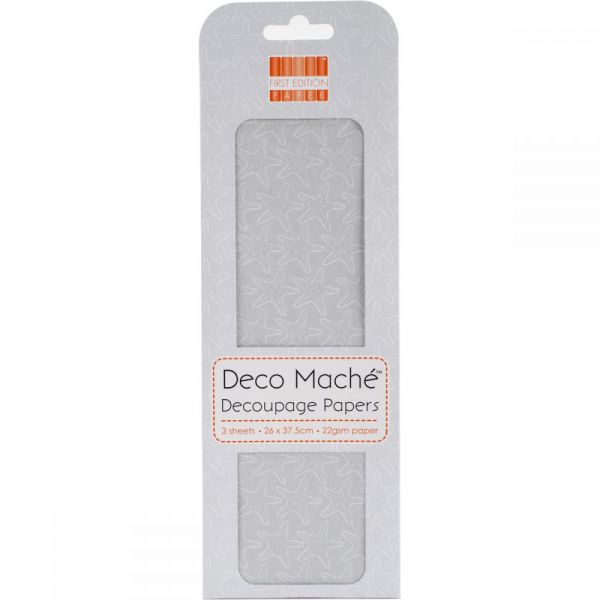NOTM335911 Deco Mache Paper 10.25"X14.75" 3/Pkg