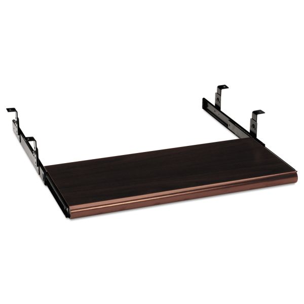 HON4022N HON Slide-Away Keyboard Platform, Laminate, 21-1/2w x 10d, Mahogany