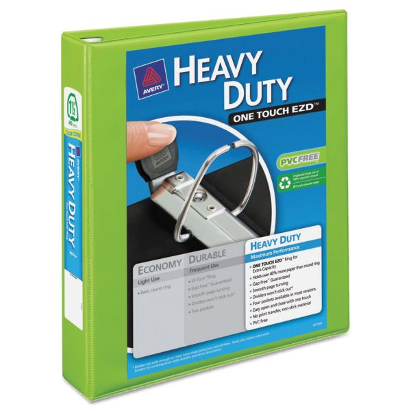 AVE17554 Avery Heavy Duty 1 1/2" 3-Ring View Binder