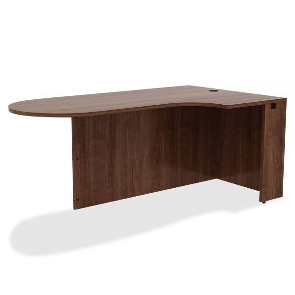 LLR34402 Lorell Peninsula Desk Shell