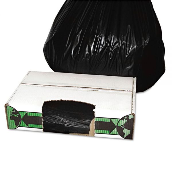 ESXECO40XH FlexSol Linear Low-Density Ecosac, 33 x 39, 33-gal, 1.5 Mil, Black, 150/Case