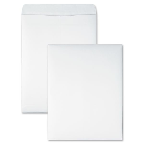 QUA43717 Quality Park Redi Seal Catalog Envelope, 10 x 13, White, 100/Box