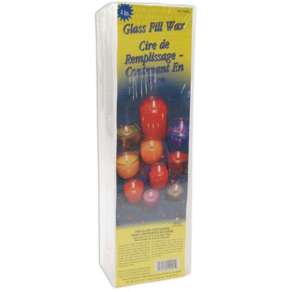 NOTM207663 Glass Fill Candle Wax 4lb Block