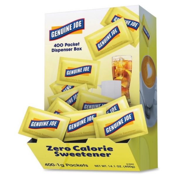 GJO70468 Genuine Joe Sucralose Artificial Sweetener Packets