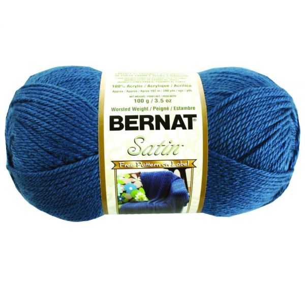 NOTM393936 Bernat Satin Yarn - Teal