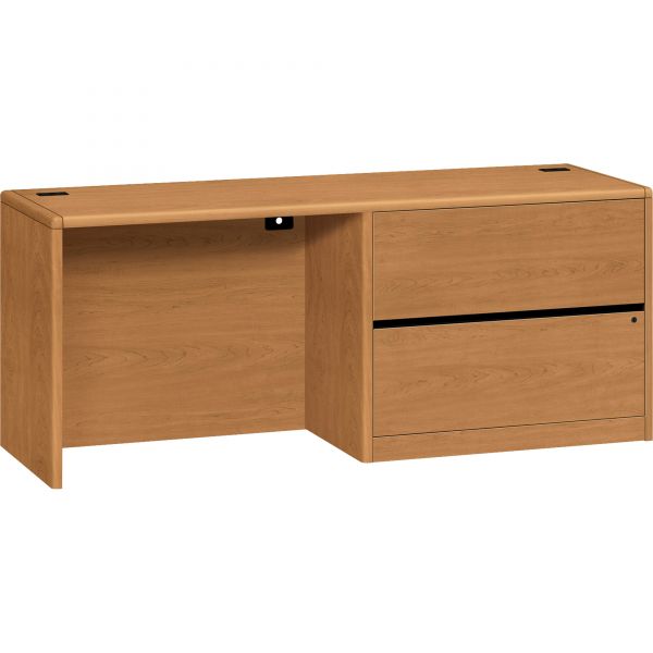 HON10747RCC HON 10700 Series Right Pedestal Credenza | 2 Lateral Drawers | 72"W