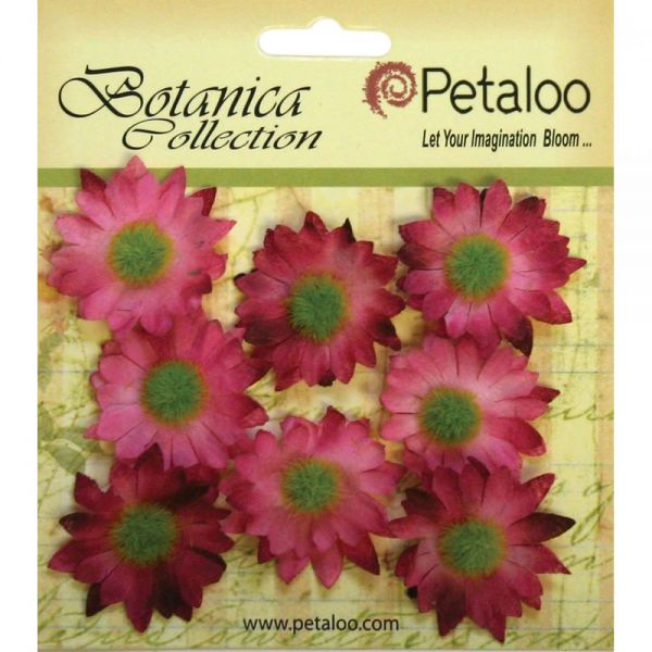 NOTM291252 Botanica Mini Gerbera Daisies 1.25" 8/Pkg
