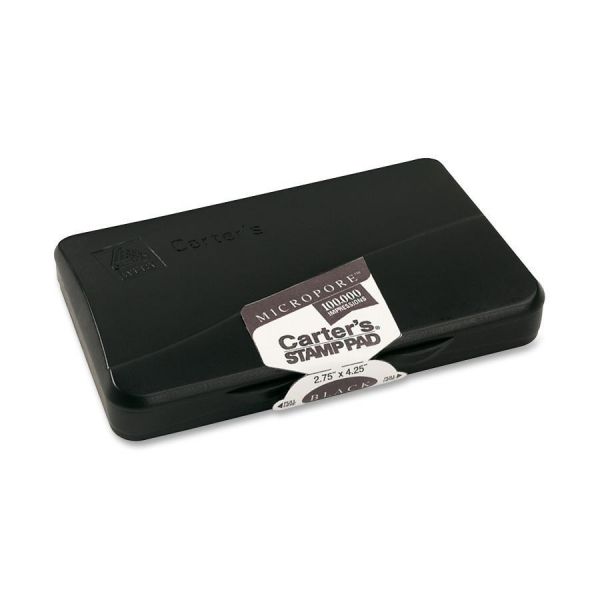 AVE21282 Carter's Micropore Stamp Pad, 6 1/4 x 3 1/4, Black
