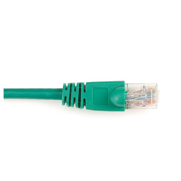SYNX3207275 Black Box CAT6 Value Line Patch Cable, Stranded, Green, 15-ft. (4.5-m)
