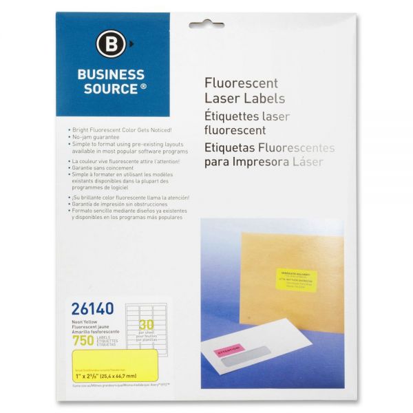 BSN26140 Business Source 26140 Color Coded Fluorescent Labels