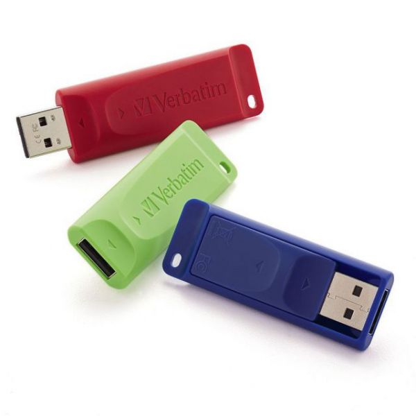 SYNX4185412 Verbatim 8GB Store 'n' Go USB Flash Drives