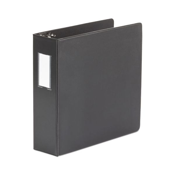 UNV20791 Universal 3-Ring Binder, 3" Capacity, D-Ring, Black