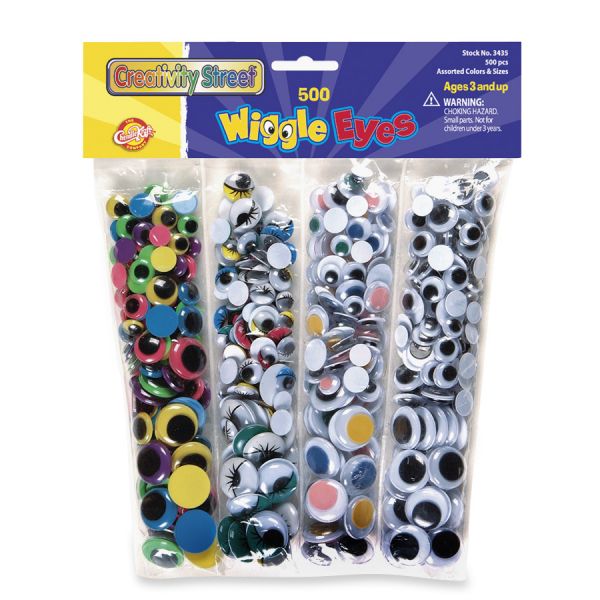 CKC3435 Creativity Street Wiggle Eyes Assortment Pack