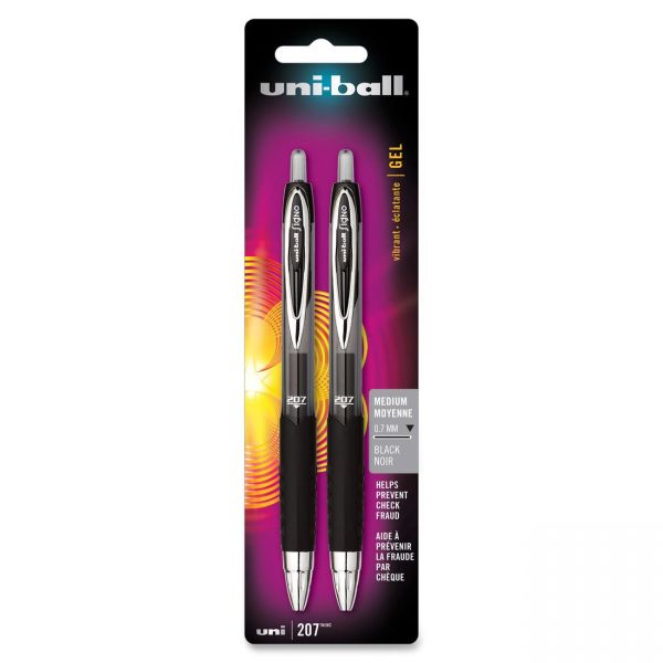 SAN33957PP Uni-Ball Signo 207 Retractable Gel Pens