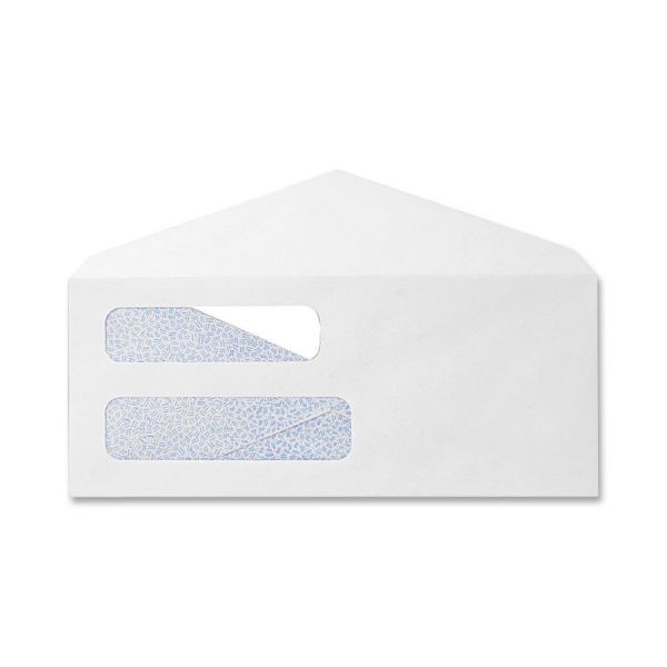 SPR09272 Sparco Double Window White Wove Envelopes