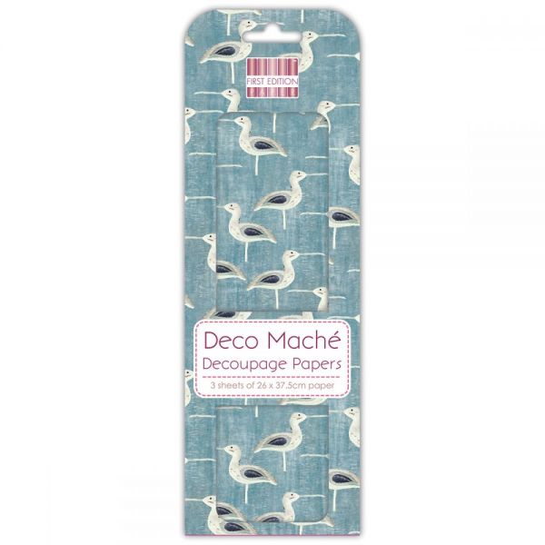 NOTM336005 Deco Mache Paper 10.25"X14.75" 3/Pkg