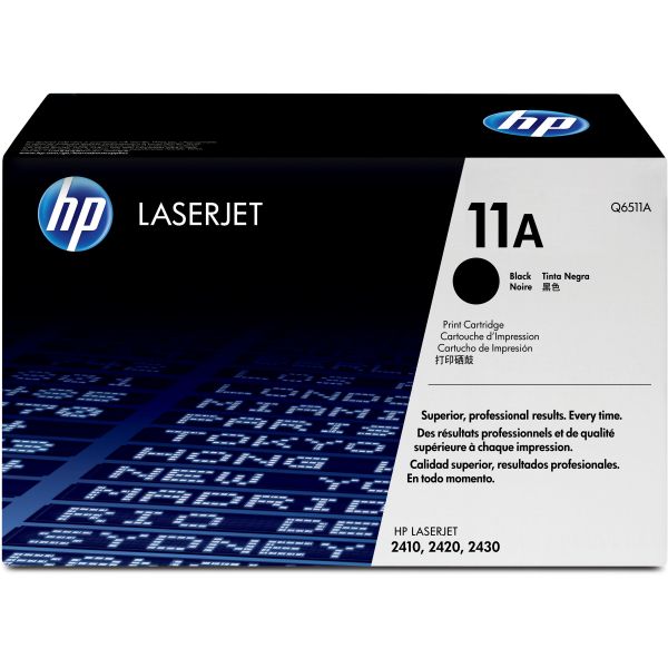 HEWQ6511A HP 11A Black Toner Cartridge (Q6511A)
