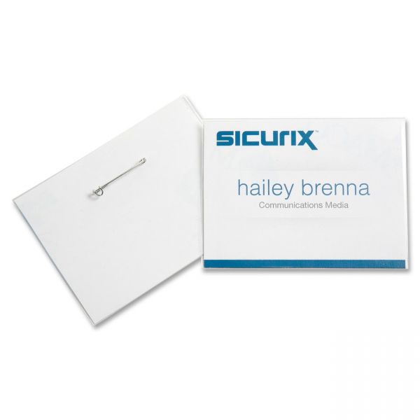 BAU67670 SICURIX Pin-Style Name Badge Kit
