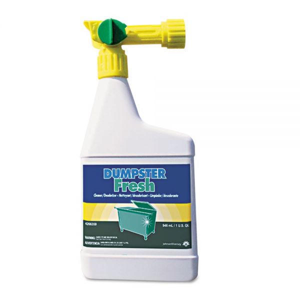 DVO94266359 Suma Suma Dumpster Fresh, Floral, 32oz Spray Bottle, 4/Carton