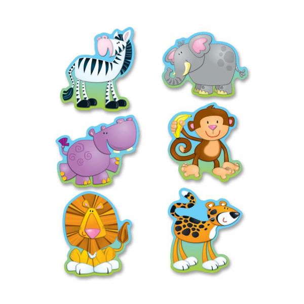 CDP120072 Carson Dellosa Jungle Animals Cut-Outs