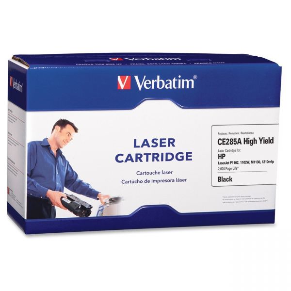 VER97701 Verbatim Remanufactured HP CE285A Black Toner Cartridge