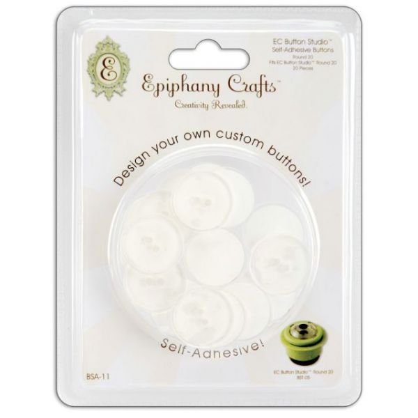 NOTM464865 Epiphany Crafts Self-Adhesive Buttons
