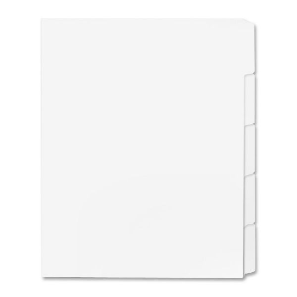 SPR21000 Sparco Single Reverse Collated 5-Tab Index Dividers