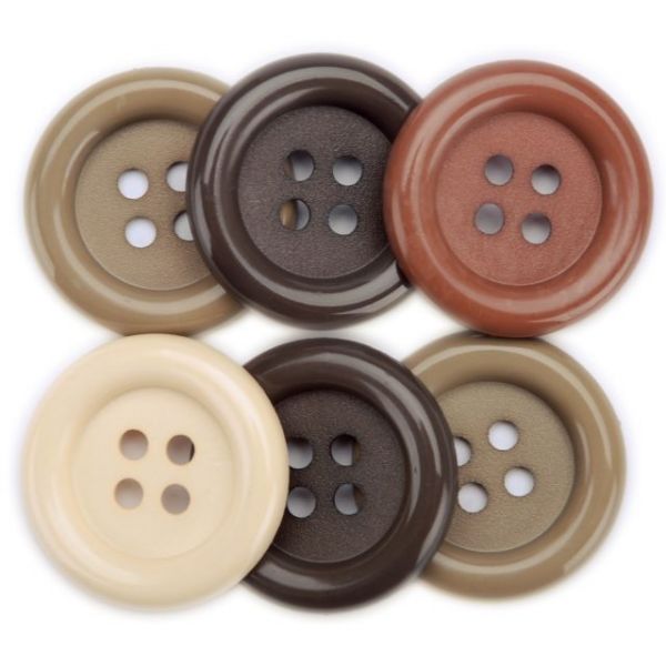 NOTM430221 Favorite Findings Big Buttons 6/Pkg