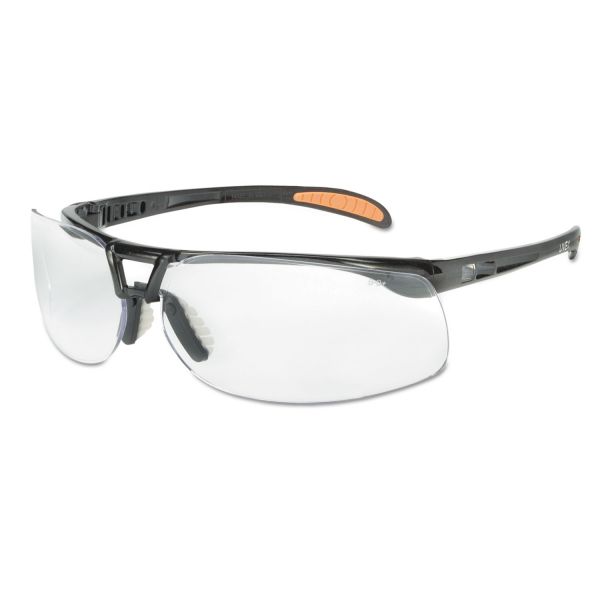 UVXS4200X Honeywell Uvex Protege Safety Glasses, UV Extra AF Coated Clear Lens