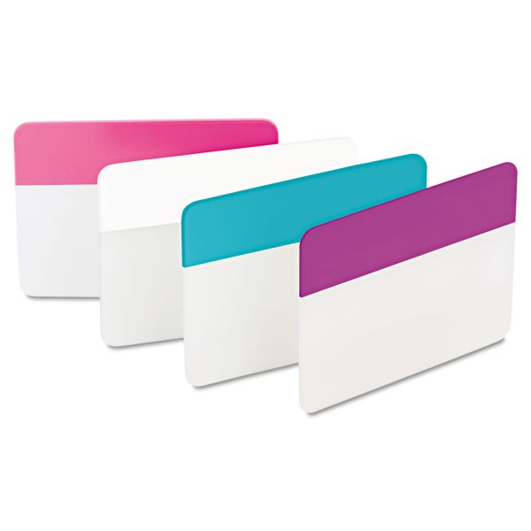 MMM686PWAV Post-it Tabs File Tabs, 2 x 1 1/2, Assorted Pastel, 24/Pack