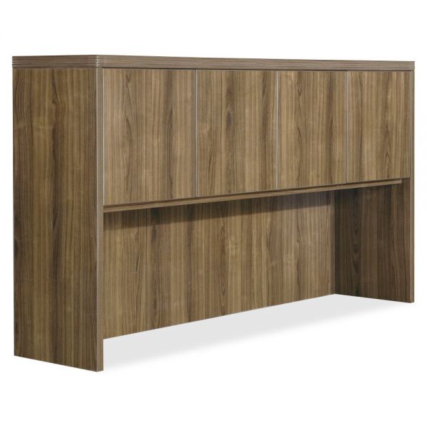 LLR34319 Lorell Chateau Series Walnut Laminate Desking