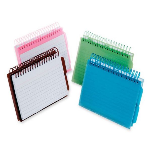 OXF73139 Oxford Vue Front Spiral Bound Ruled Index Cards