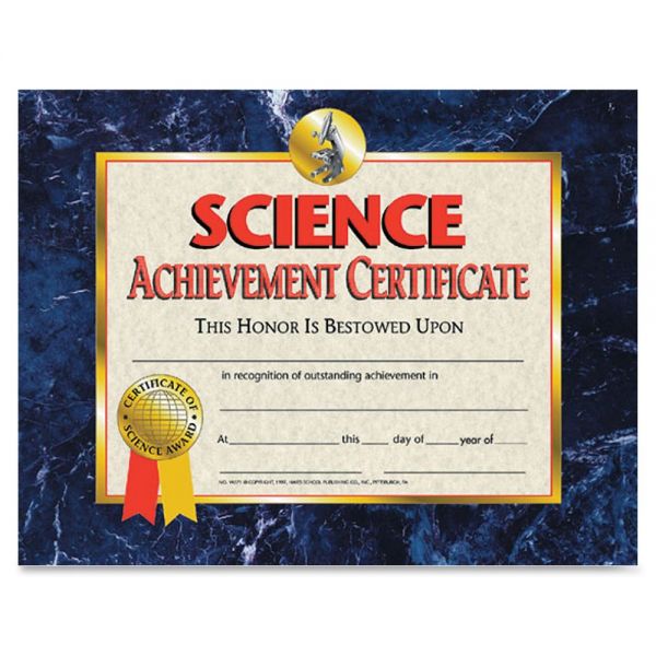 FLPVA571 Flipside Science Achievement Certificates
