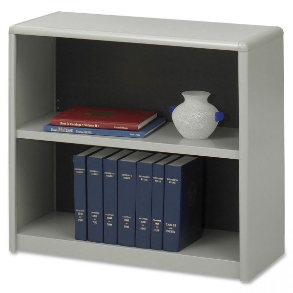 SAF7170GR Safco ValueMate Economy 2-Shelf Steel Bookcase