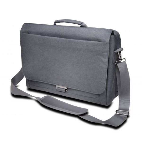 SYNX4071765 Kensington K62623WW Carrying Case (Messenger) for 14.4" Notebook, Tablet, Accessories, Ultrabook, Smartphone - Cool Gray
