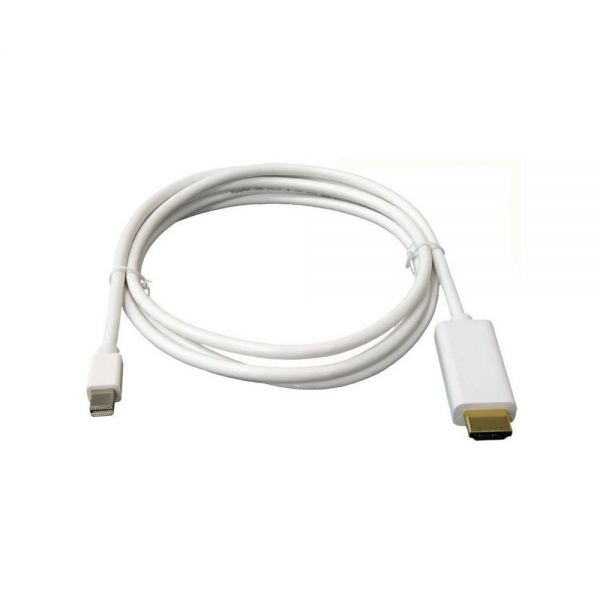 SYNX3919581 Unirise 6ft Mini Displayport to HDMI Cable, Male - Male, 32 AWG