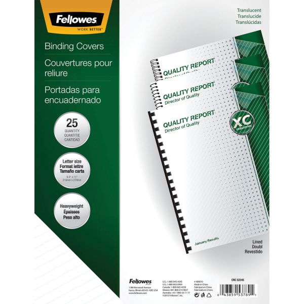 SYNX2548869 Fellowes Futura Premium Presentation Cover