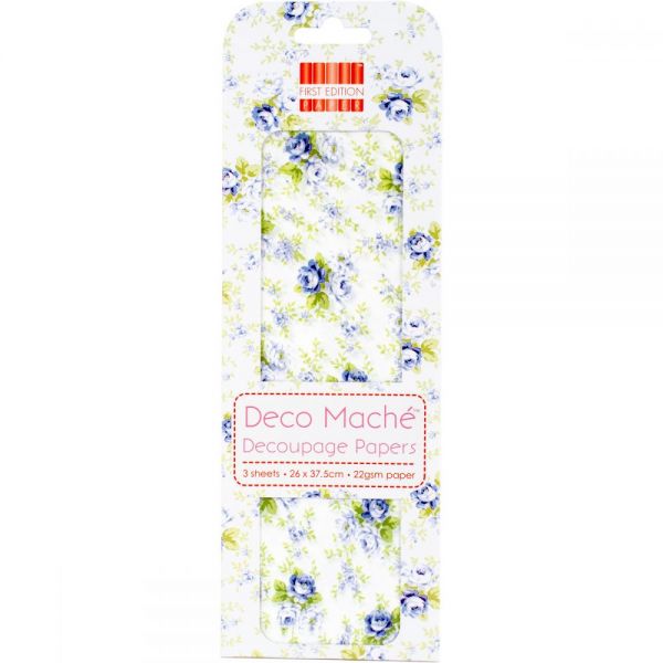 NOTM335894 Deco Mache Paper 10.25"X14.75" 3/Pkg