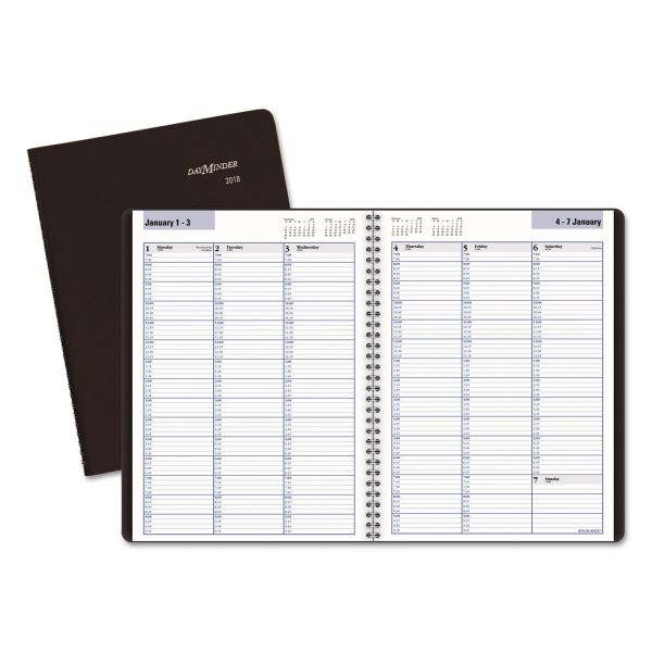 AAGG52014 AT-A-GLANCE DayMinder Weekly Appointment Book, 8 x 11, Burgundy, 2019