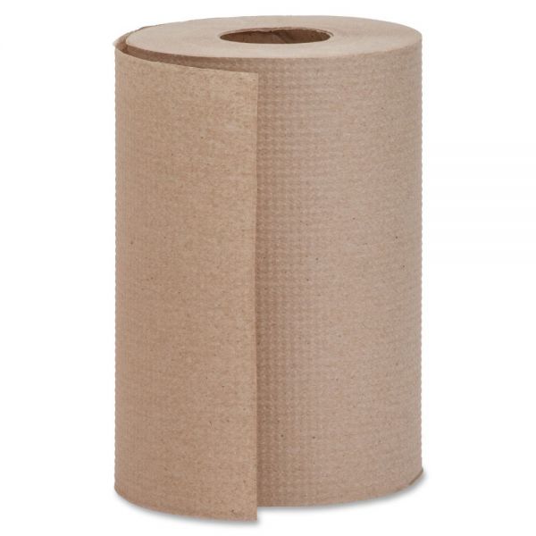 GJO22200 Genuine Joe Hardwound Paper Towel Rolls, 7.88" x 350", 12 Rolls/Carton