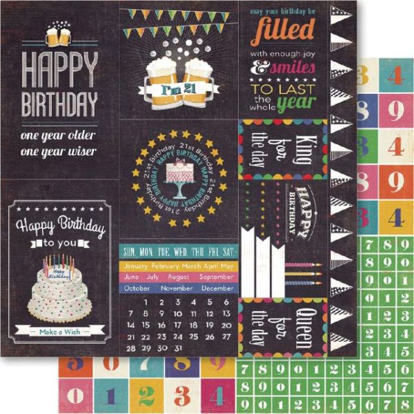NOTM349060 21st Double-Sided Cardstock