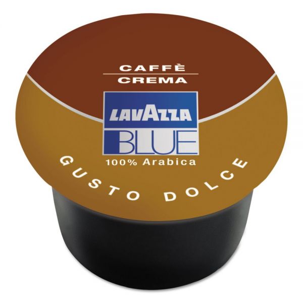 LAV970 Lavazza BLUE Espresso Capsules, Crema Dolce, 8g Capsule, 100/Box