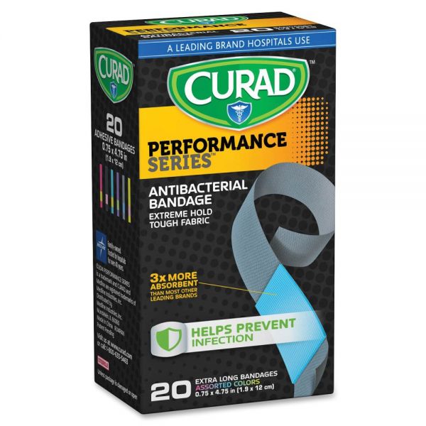 MIICUR5019 Curad Extra Long Antibacterial Bandages