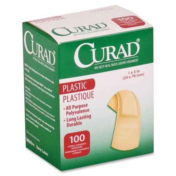 MIINON25600 Curad Plastic Adhesive Bandages