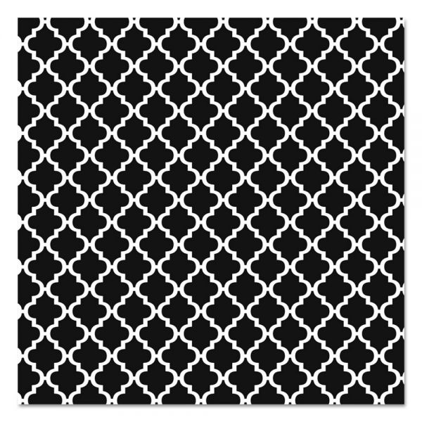 PAC0055855 Pacon Fadeless Designs Bulletin Board Paper, Classic Moroccan Black, 48" x 50 ft.