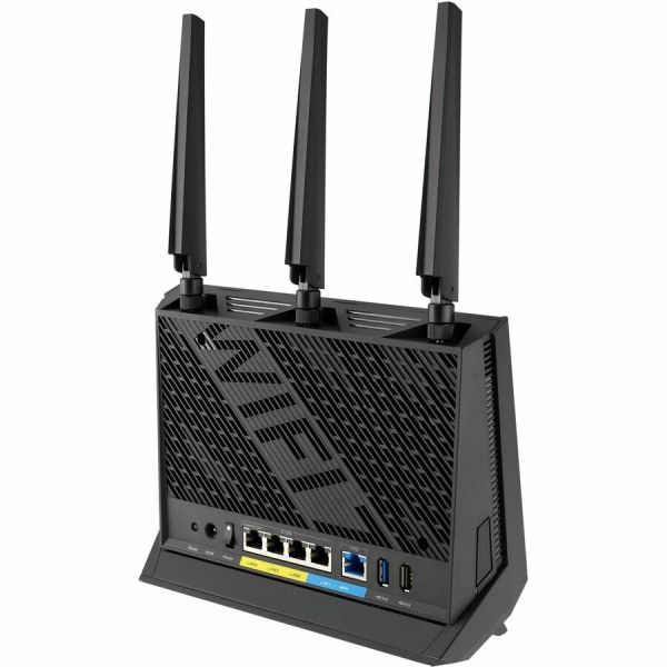 Asus RT-BE86U Wi-Fi 7 IEEE 802.11 a/b/g/n/ac/ax/be Ethernet Wireless ...
