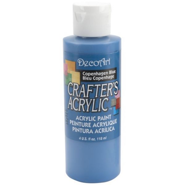 NOTM384394 Deco Art Crafter's Acrylic Copenhagen Blue Acrylic Paint