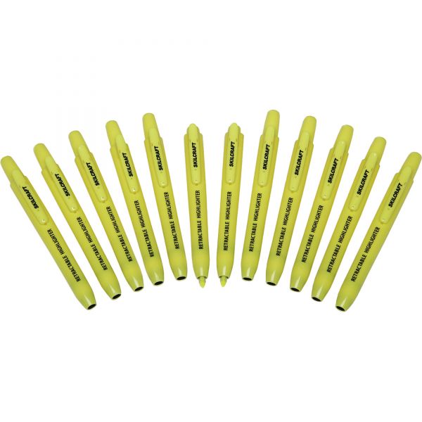 NSN5548210 SKILCRAFT Retractable Highlighters